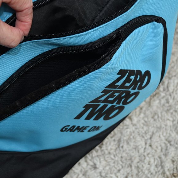 NEW Pickleball Adjustable length sling backpack Blue and Black Fits 2 Pa… - Picture 6 of 7